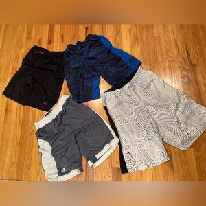 Adidas UA Reebok youth basketball shorts